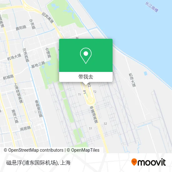 磁悬浮(浦东国际机场)地图