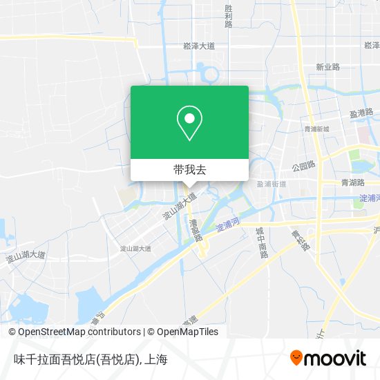 味千拉面吾悦店地图