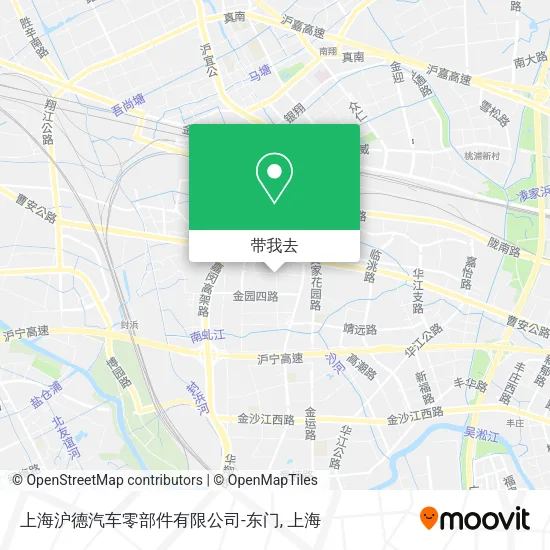 上海沪德汽车零部件有限公司-东门地图
