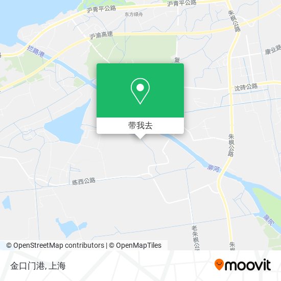 金口门港地图