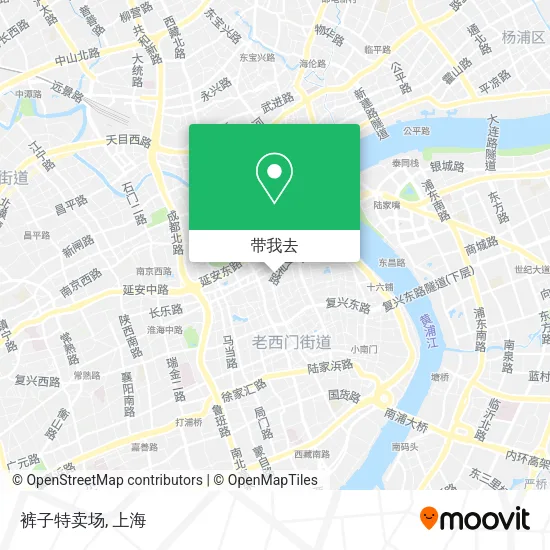 裤子特卖场地图