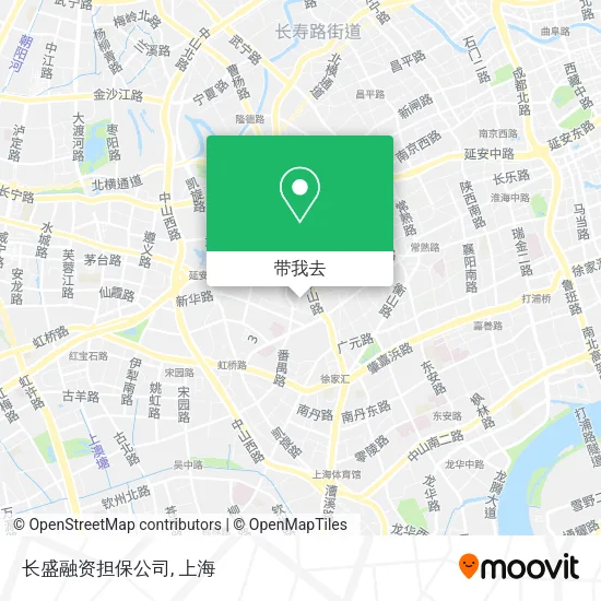 长盛融资担保公司地图