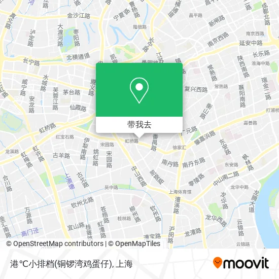 港℃小排档(铜锣湾鸡蛋仔)地图
