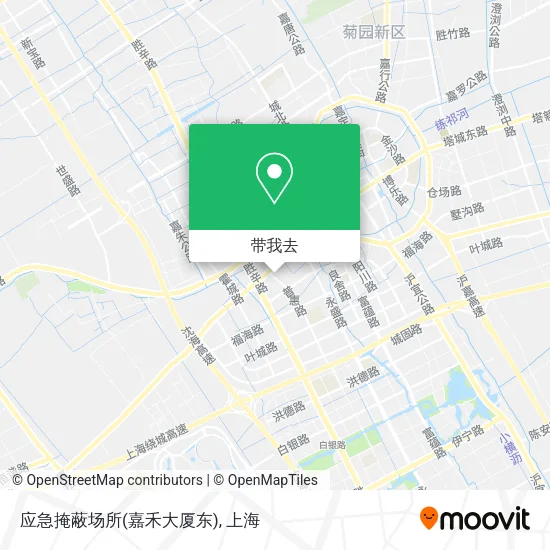 应急掩蔽场所(嘉禾大厦东)地图