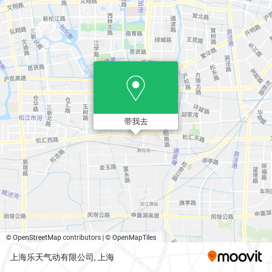 上海乐天气动有限公司地图