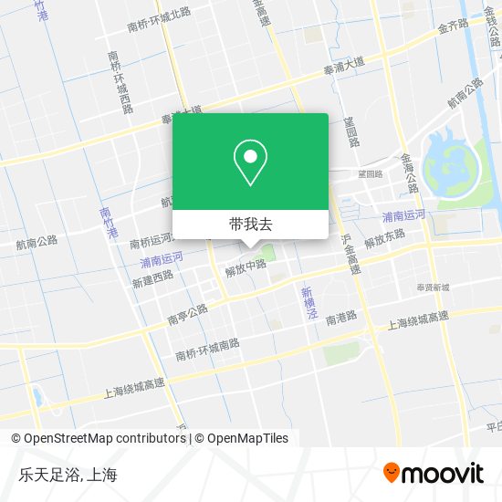 乐天足浴地图