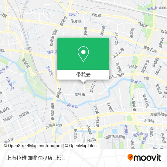 上海拉维咖啡旗舰店地图