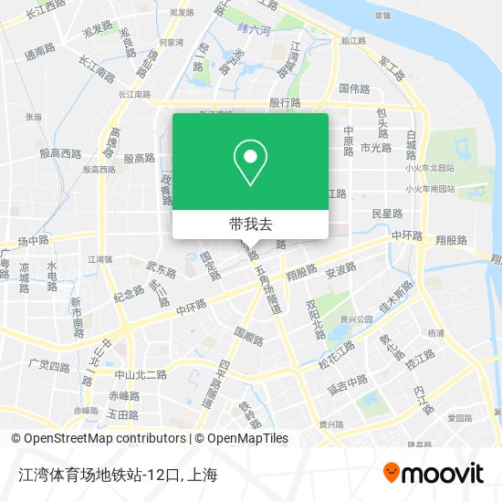江湾体育场地铁站-12口地图