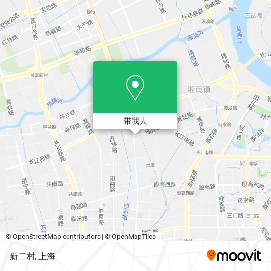 新二村地图