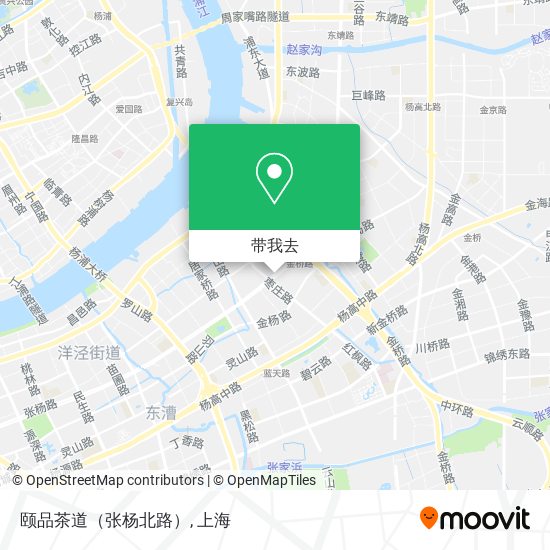 颐品茶道（张杨北路）地图