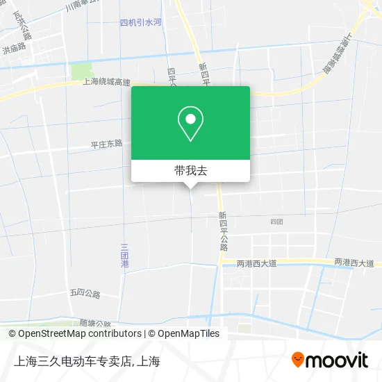 上海三久电动车专卖店地图
