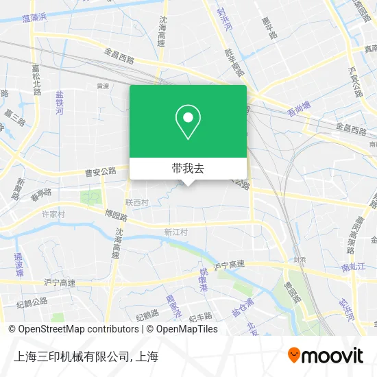 上海三印机械有限公司地图