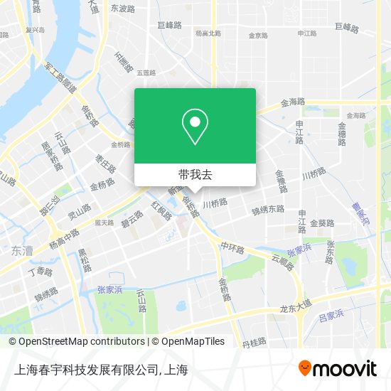 上海春宇科技发展有限公司地图