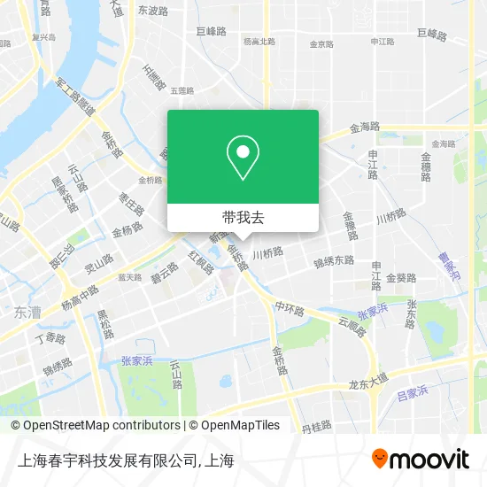 上海春宇科技发展有限公司地图