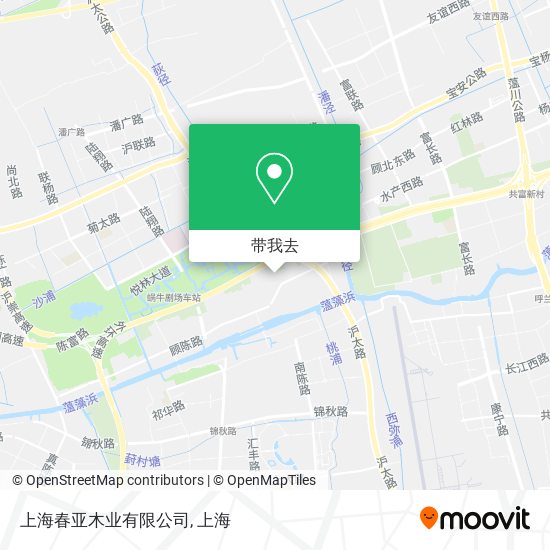 上海春亚木业有限公司地图