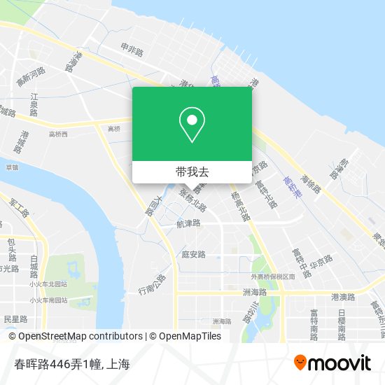 春晖路446弄1幢地图