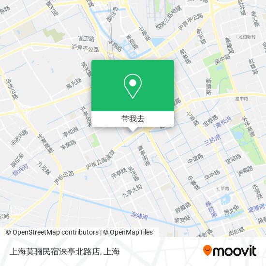 上海莫骊民宿涞亭北路店地图