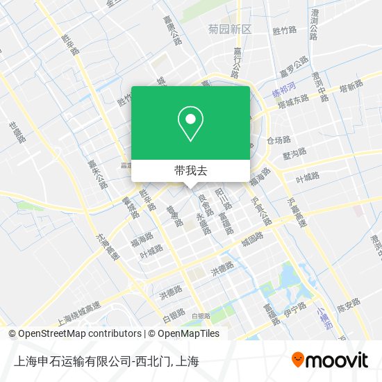 上海申石运输有限公司-西北门地图