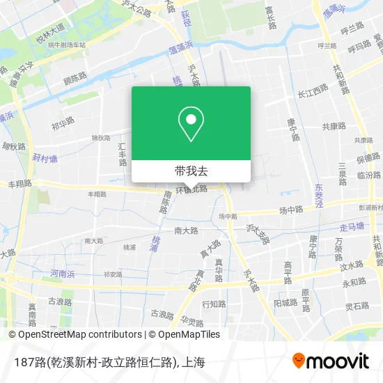 187路(乾溪新村-政立路恒仁路)地图