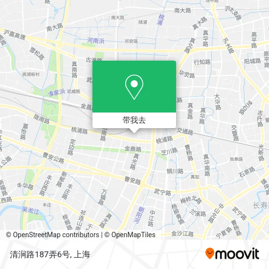 清涧路187弄6号地图