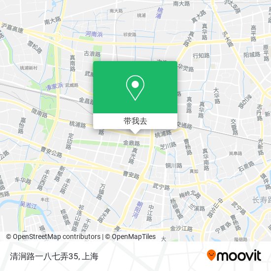 清涧路一八七弄35地图