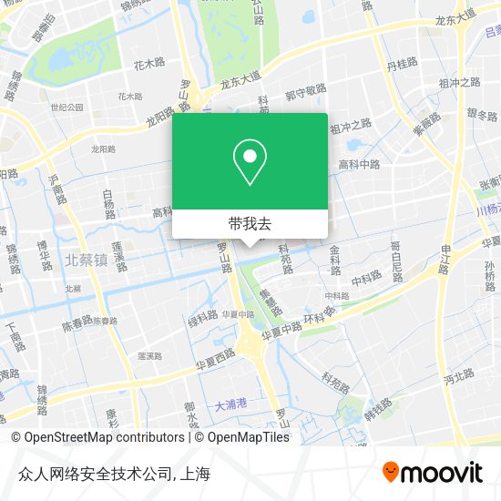众人网络安全技术公司地图