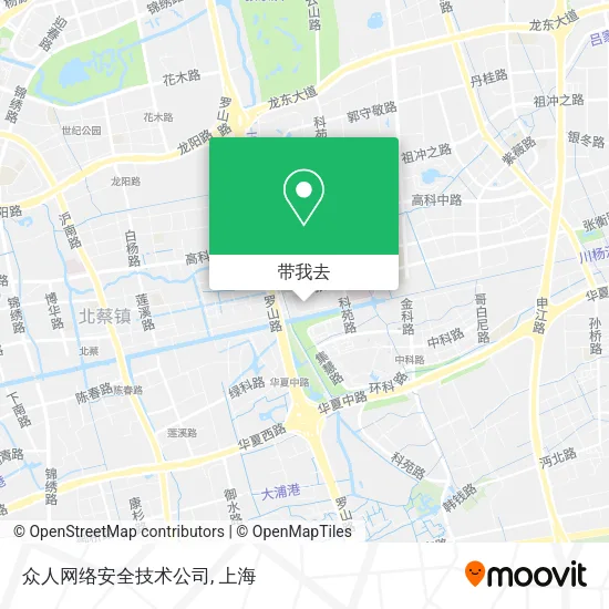 众人网络安全技术公司地图