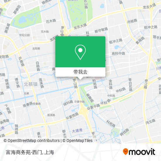 富海商务苑-西门地图