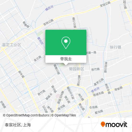 泰宸社区地图