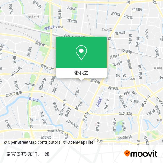 泰宸景苑-东门地图