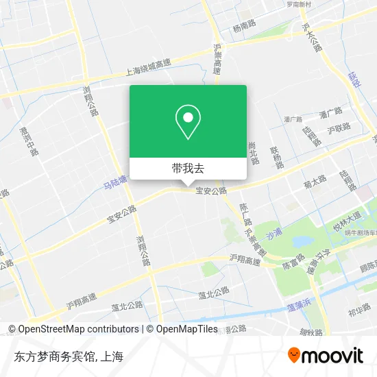 东方梦商务宾馆地图