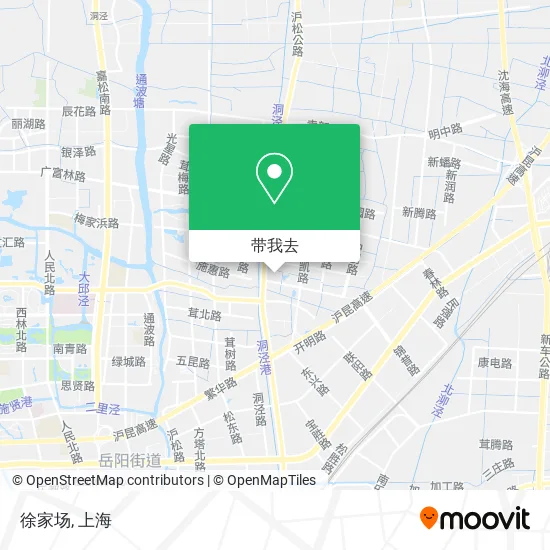 徐家场地图