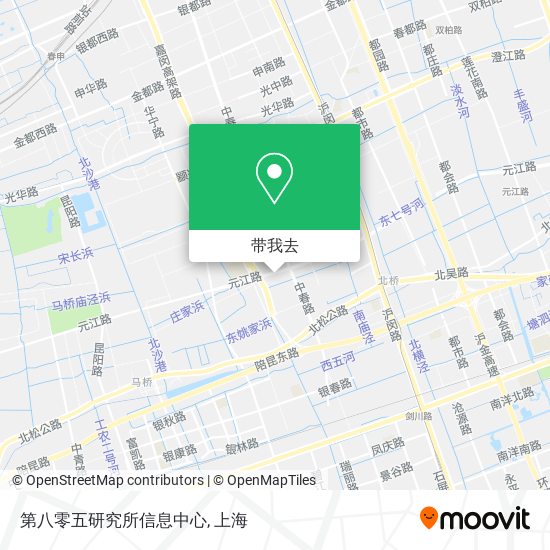 第八零五研究所信息中心地图