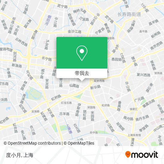 度小月地图