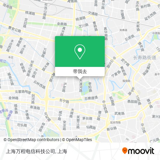 上海万程电信科技公司地图