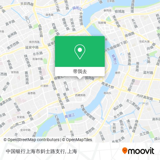 中国银行上海市斜士路支行地图