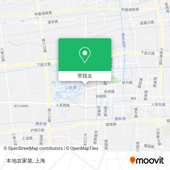 本地农家菜地图