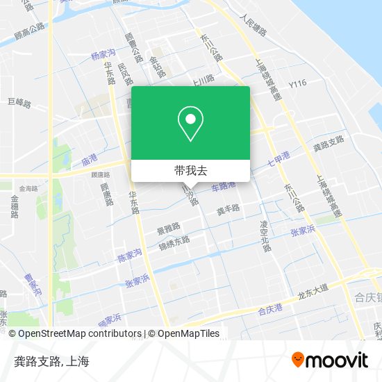 龚路支路地图