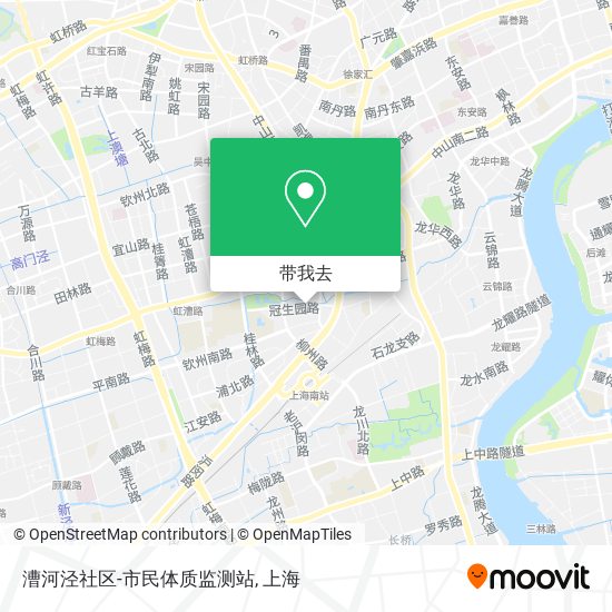 漕河泾社区-市民体质监测站地图