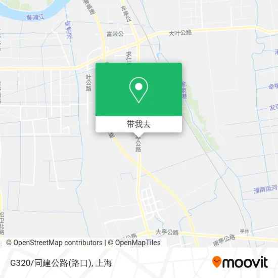 G320/同建公路(路口)地图