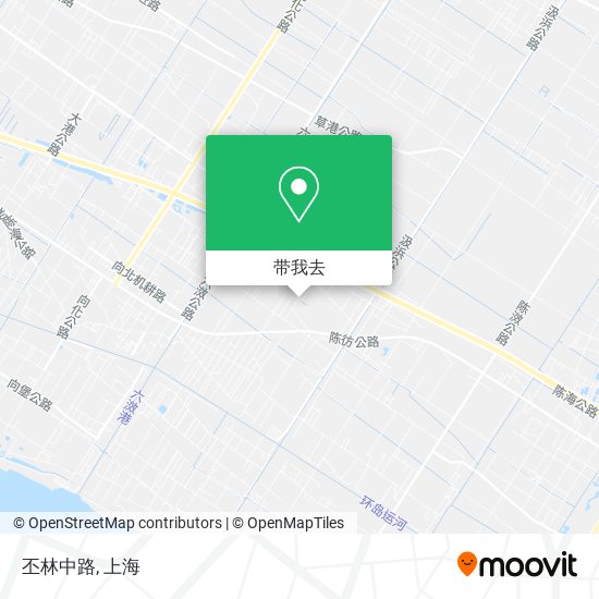 丕林中路地图