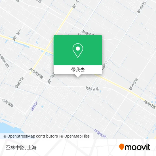 丕林中路地图