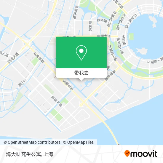 海大研究生公寓地图