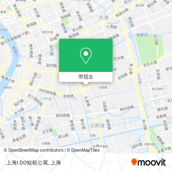 上海I DO短租公寓地图
