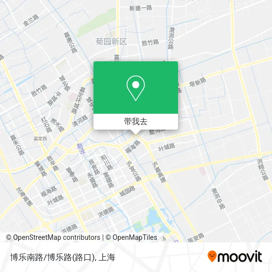 博乐南路/博乐路(路口)地图