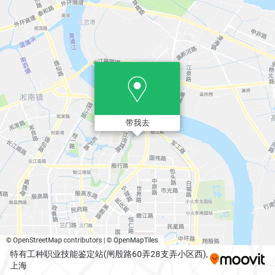 特有工种职业技能鉴定站(闸殷路60弄28支弄小区西)地图