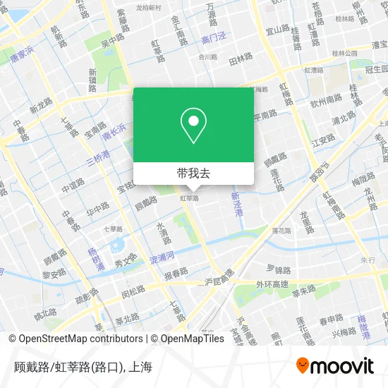 顾戴路/虹莘路(路口)地图