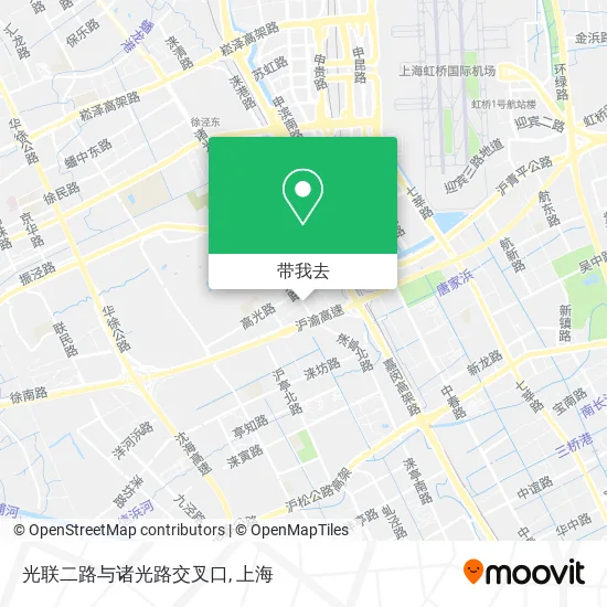光联二路与诸光路交叉口地图