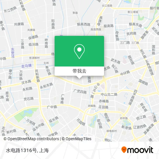 水电路1316号地图
