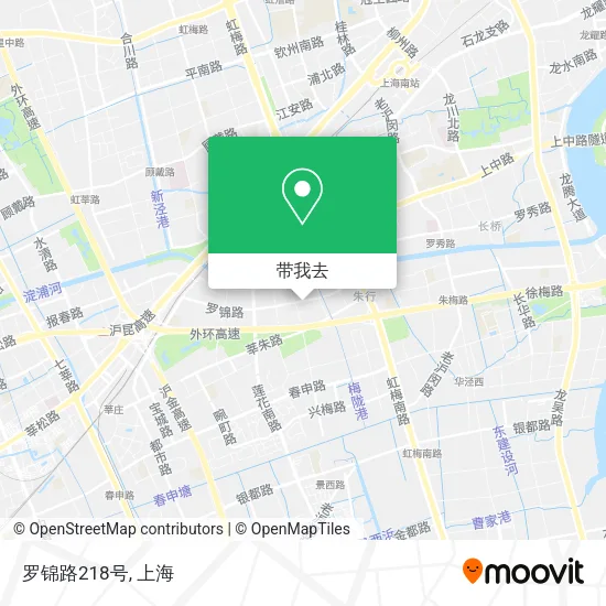 罗锦路218号地图